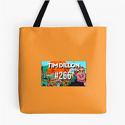 The Tim Dillon Show is hosted by comedian Tim Dillon The Tim Dillon Show Bags