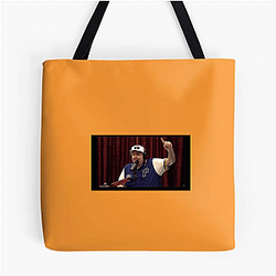 The Tim Dillon Show features a satirical and dark humor style The Tim Dillon Show Bags