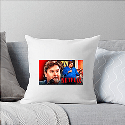 The Tim Dillon Show is available in both audio and video format The Tim Dillon Show Pillows Cover