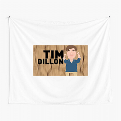 The Tim Dillon Show discusses current events and American cultural issues The Tim Dillon Show Tapestries