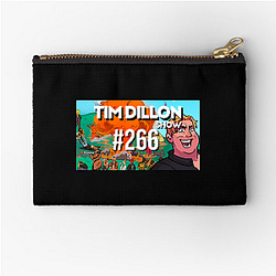 The Tim Dillon Show is hosted by comedian Tim Dillon The Tim Dillon Show Zipper Pouches
