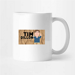 The Tim Dillon Show discusses current events and American cultural issues The Tim Dillon Show Mugs
