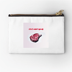 The Tiny Meat Gang Podcast has hosts The Tiny Meat Gang Podcast Zipper Pouches