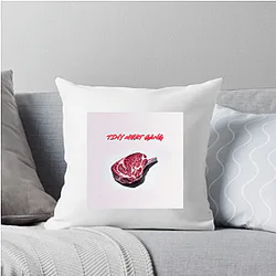 The Tiny Meat Gang Podcast has hosts The Tiny Meat Gang Podcast Pillows Cover