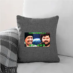 The Tiny Meat Gang Podcast makes jokes The Tiny Meat Gang Podcast Pillows Cover