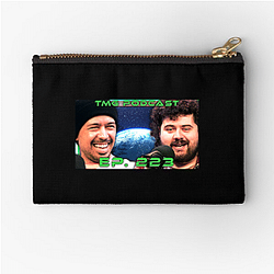 The Tiny Meat Gang Podcast makes jokes The Tiny Meat Gang Podcast Zipper Pouches