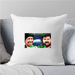 The Tiny Meat Gang Podcast makes jokes The Tiny Meat Gang Podcast Pillows Cover