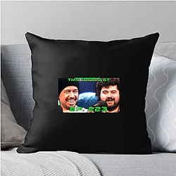 The Tiny Meat Gang Podcast makes jokes The Tiny Meat Gang Podcast Pillows Cover
