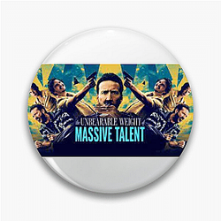 The Unbearable Weight Of Massive Talent Merch Collection The Unbearable Weight Of Massive Talent Pins