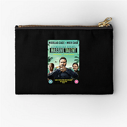 The Unbearable Weight Of Massive Talent Signature The Unbearable Weight Of Massive Talent Zipper Pouches