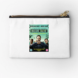 The Unbearable Weight Of Massive Talent Signature The Unbearable Weight Of Massive Talent Zipper Pouches