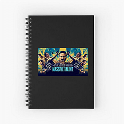 The Unbearable Weight Of Massive Talent Merch Collection The Unbearable Weight Of Massive Talent Notebook
