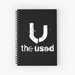 The Used Band Logo Spiral Notebook