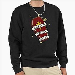 Used Band Pullover Sweatshirt