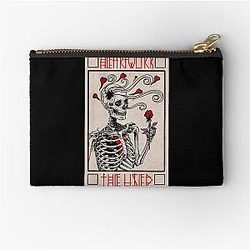 The used band zipper pouch