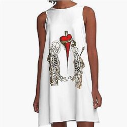 The Band A Line Dress