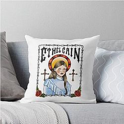 The Used Band Throw Pillow
