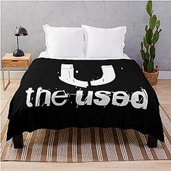 The Used Band Throw Blanket