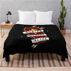 The Used Band Throw Blanket