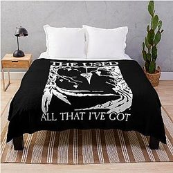The Used Band Throw Blanket