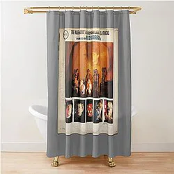 The Velvet Underground & Nico Mono Back Cover Shower Curtain