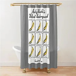 The Velvet Underground and Nico Pullover Shower Curtain