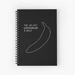 The Velvet Underground Nico Spiral Notebook