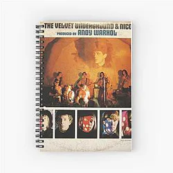 The Velvet Underground & Nico, Mono Back cover Original Spiral Notebook