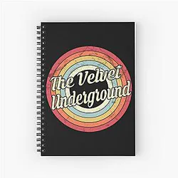 Music the Velvet Underground Spiral Notebook