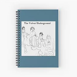 The Velvet Underground Spiral Notebook