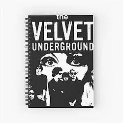The Velvet Underground Andy Warhol Nico Classic T Shirt Spiral Notebook