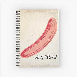 The Velvet Underground Nico Peeled Banana ORIGINAL Spiral Notebook