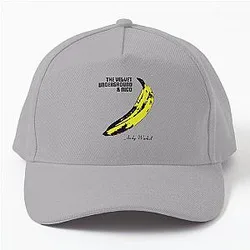 Andy Warhol's The Velvet Underground famous banana design Baseball Cap