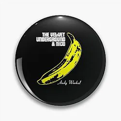 Vintage The Velvet Underground Nico Gift Pin