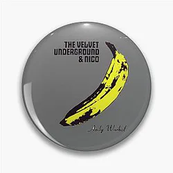 Andy Warhol's The Velvet Underground famous banana design