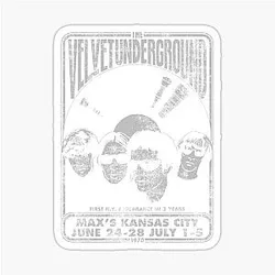 Banana Velvet Underground Sticker