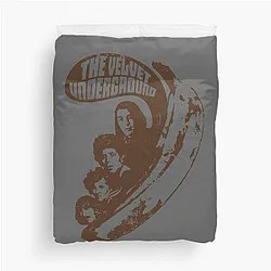 Vintage Legendary Rock Band Velvet Underground Duvet Cover