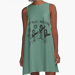 The Velvet Underground A Line Dress