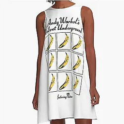 The Velvet Underground and Nico A Line Dress