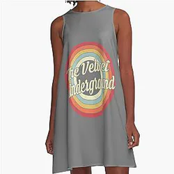 Best Selling The Velvet Underground A-Line Dress