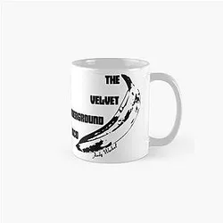 The Velvet Underground Nico Stenciled Banana Classic Mug