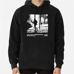 Sunday Morning The Velvet Underground Minimalist Graphic Artwork Design Pullover Hoodie