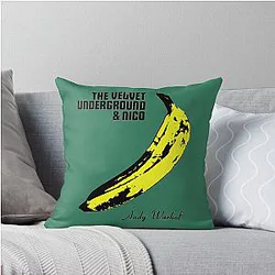 The Velvet Underground Throw Pillow