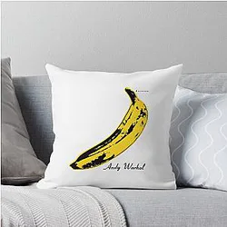 The Velvet Underground and Nico Throw Pillow