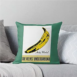 The Velvet Underground Throw Pillow