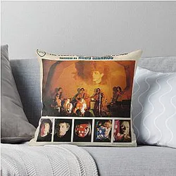 The Velvet Underground & Nico Mono Back cover Throw Pillow