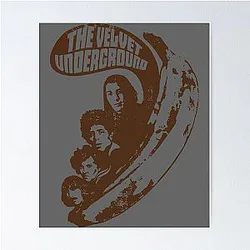 Vintage Legendary Rock Band The Velvet Underground Poster 

cleaned title: 
Vintage Legendary Rock Band Velvet Underground Poster
