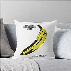 The Velvet Underground and Nico Throw Pillow