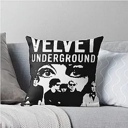 The Velvet Underground and Nico Classic T-Shirt Throw Pillow