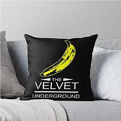 Best Seller The Velvet Underground Throw Pillow